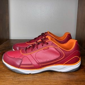 Vionic Red & Orange Zen Athletic Sneakers Women's Size 12